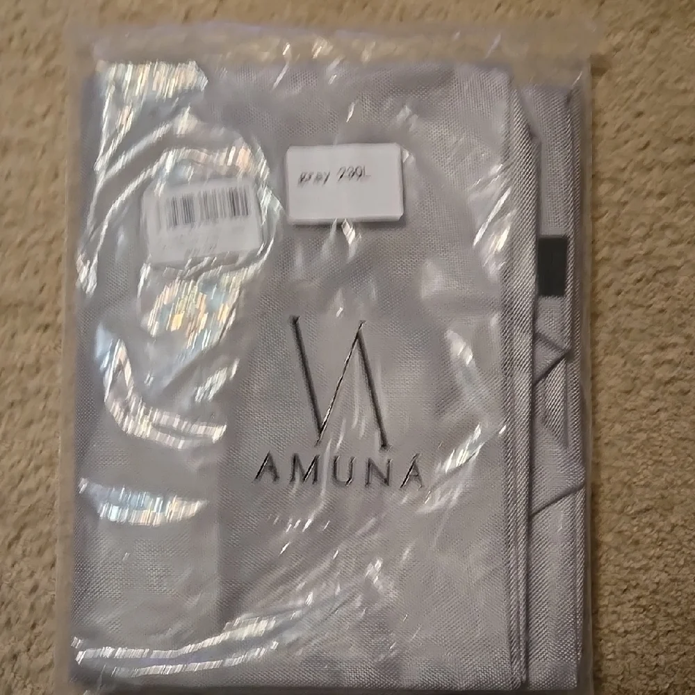 NIB Gray Fabric Extra Large Multi Purpose Bag